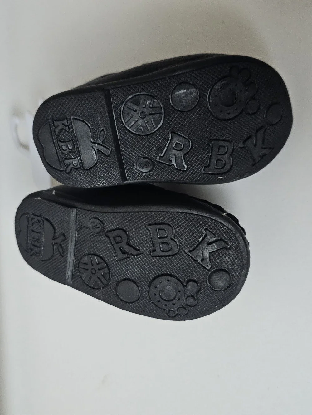 Tender Toes Black Baby Loafers Dress Shoes Size 3 NWT